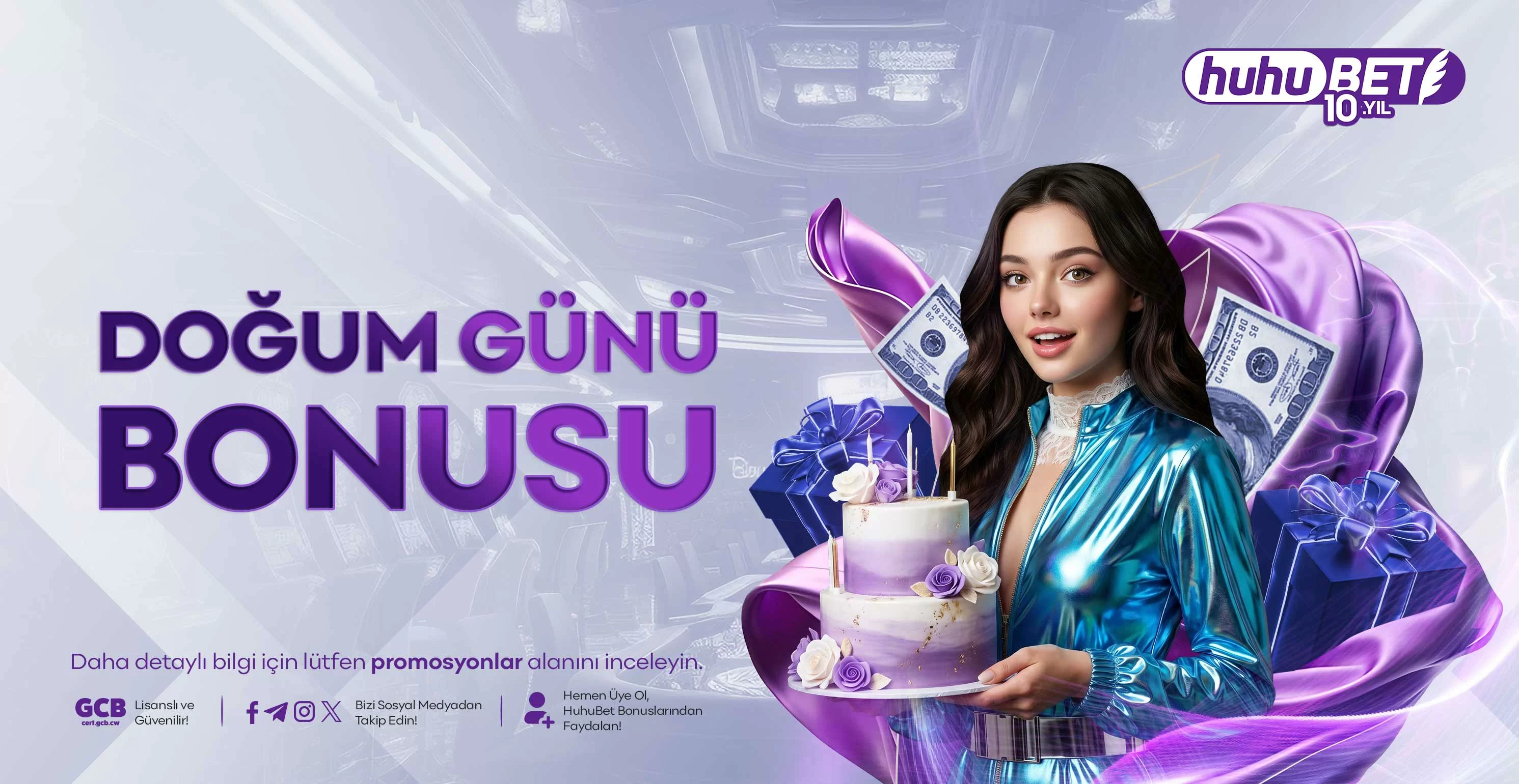 Huhubet doğum günü bonusu